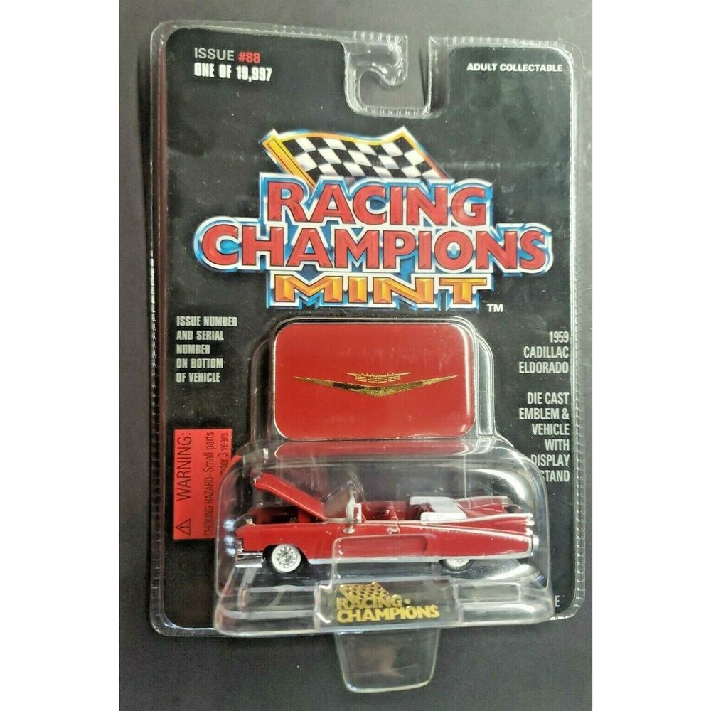 1996‎ Racing Champions Mint-1959 Cadillac Eldorado #88 Red 1:69 HW3